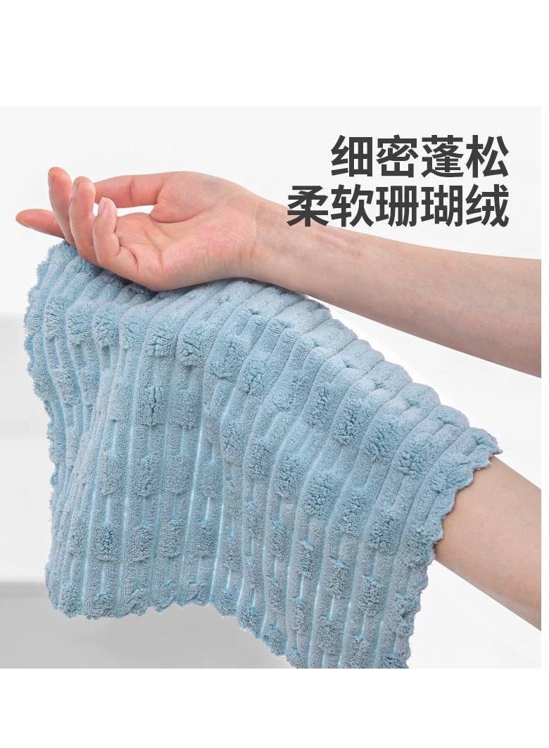 طقم فوط مطبخ من المايكروفايبر - 5 قطع، متعدد الألوان، Small، مزيج القطن - Image 3